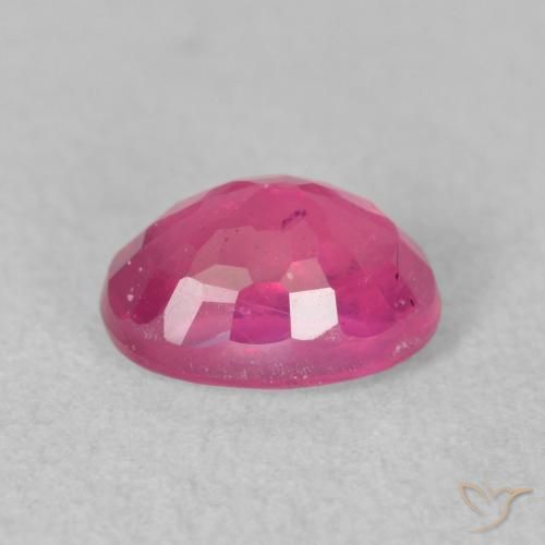 Rubí Medium Dark-Pink natural de 2.20 ct, Ovalada, VS-SI