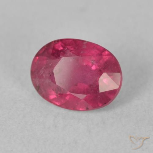 Rubí Rojo rosado natural de 2.05 ct, Ovalada, VS-SI