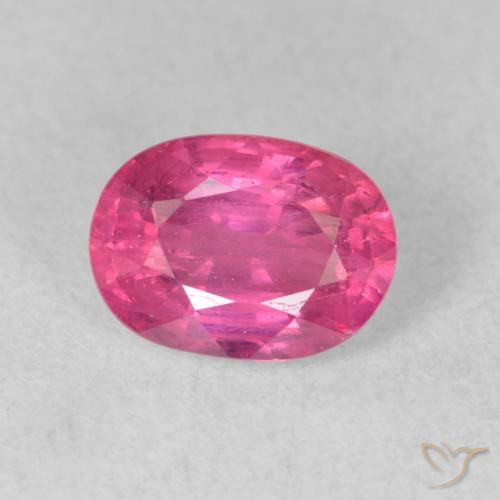 1.84ct Natural Rosado medio Rubí, Ovalada, VS-SI