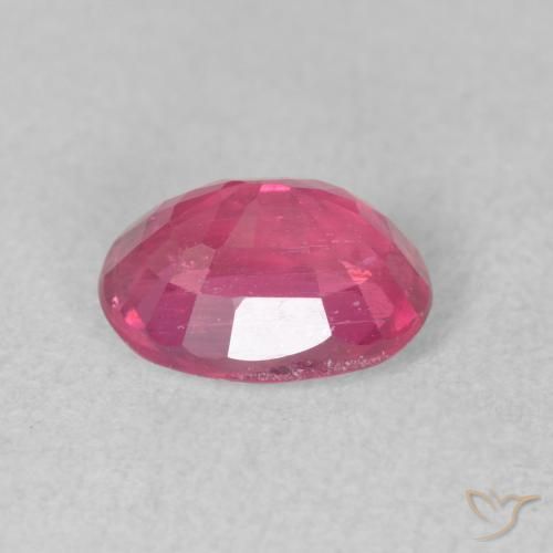 Rubí Rosado medio natural de 1.84 ct, Ovalada, VS-SI