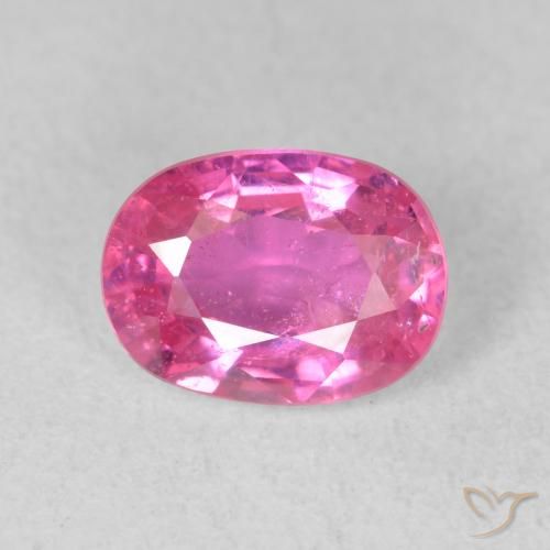 1.88ct Natural Medium Dark-Pink Rubí, Ovalada, VS-SI