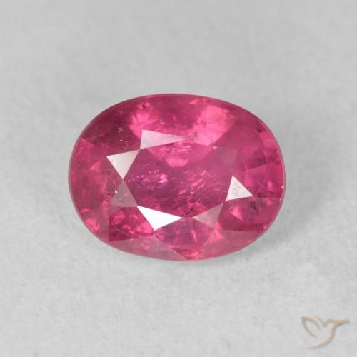 1.88ct Natural Rosa oscuro Rubí, Ovalada, VS-SI