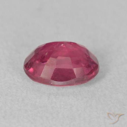 Rubí Rosa oscuro natural de 1.88 ct, Ovalada, VS-SI