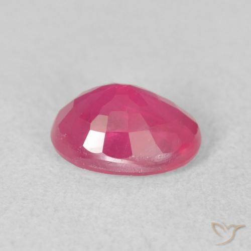Rubí Rojo rosado natural de 1.78 ct, Ovalada, VS-SI