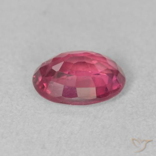 Rubí Rosado rojizo natural de 1.59 ct, Ovalada, VS-SI