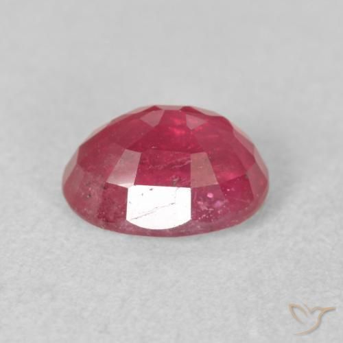 Rubí Rojo rosado natural de 2.05 ct, Ovalada, VS-SI