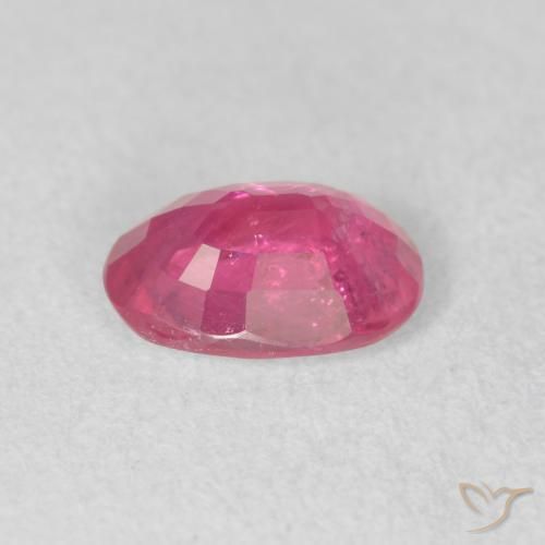 Rubí Rojo rosado natural de 1.54 ct, Ovalada, VS-SI