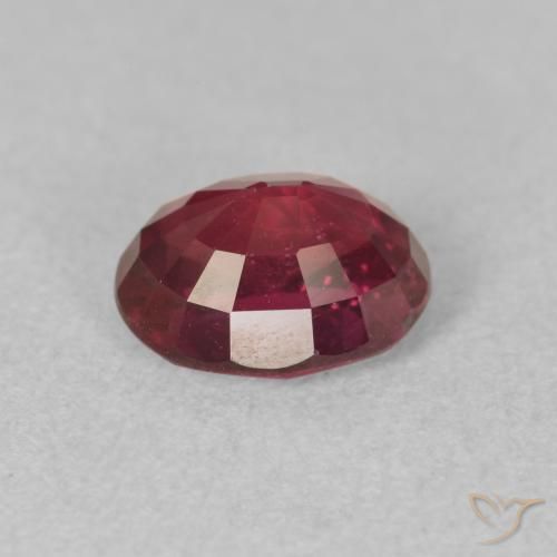 Rubí Rojo rosado natural de 1.92 ct, Ovalada, VS-SI