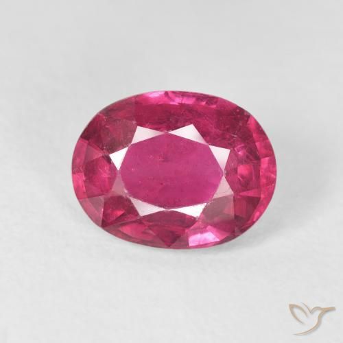 2.53ct Natural Rosado intenso Rubí, Ovalada, VS