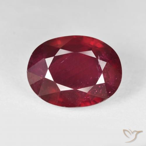 16.54ct Natural Rojo claro Rubí, Ovalada, VS