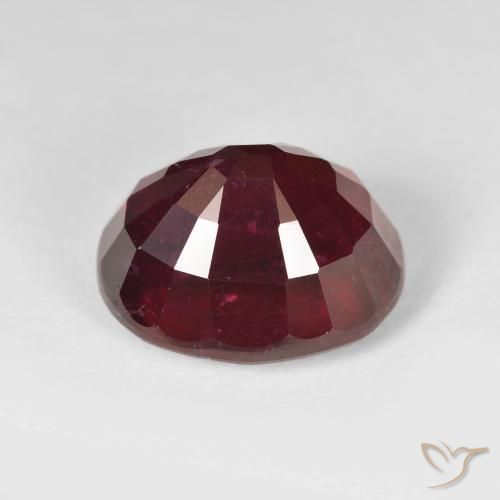 Rubí Rojo sangre natural de 15.06 ct, Ovalada, VS