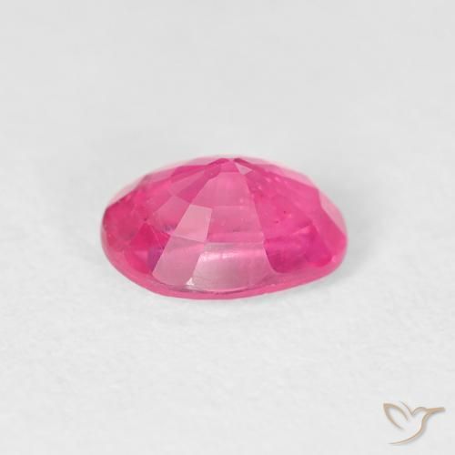 Rubí Magenta intenso natural de 1.20 ct, Ovalada, VS