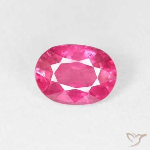 1.15ct Natural Magenta intenso Rubí, Ovalada, VS