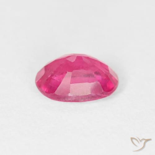 Rubí Magenta intenso natural de 1.15 ct, Ovalada, VS