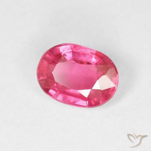 Rubí Magenta intenso natural de 1.20 ct, Ovalada, VS