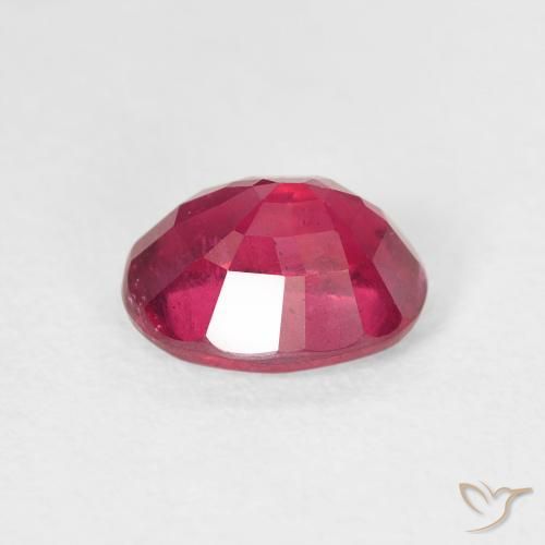 Rubí Rojo claro natural de 1.96 ct, Ovalada, VS-SI