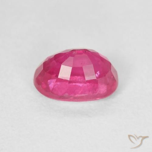 Rubí Medium Dark-Pink natural de 1.33 ct, Ovalada, VS