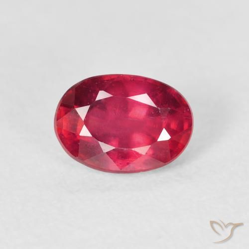 1.83ct Natural Rojo mermelada Rubí, Ovalada, VS