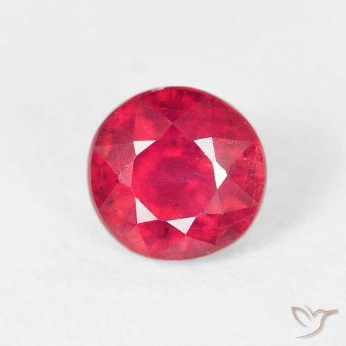 1.46ct Natural Rosa magenta Rubí, Redondo, VS