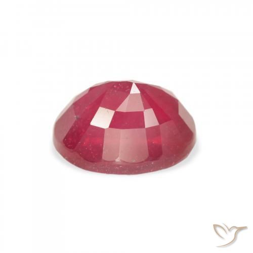 Rubí Rojo sangre natural de 3.18 ct, Ovalada, VS