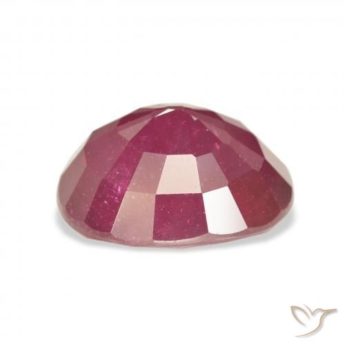 Rubí Rojo mermelada natural de 11.24 ct, Ovalada, VS