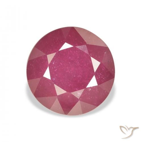 8.29ct Natural Carmesí intenso Rubí, Redondo, VS