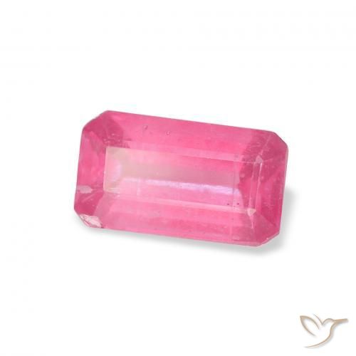 Rubí Rosado intenso natural de 1.77 ct, Corte Octágono / Esmeralda, VS-SI