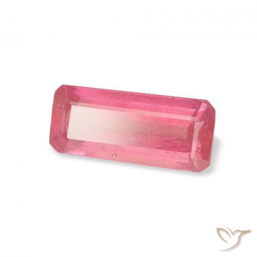 Rubí Rosa magenta natural de 1.50 ct, Corte Octágono / Esmeralda, VS-SI