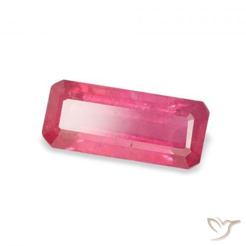 Rubí Rosa magenta natural de 1.64 ct, Corte Octágono / Esmeralda, VS-SI
