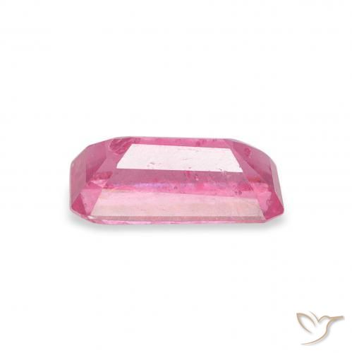 Rubí Rosado intenso natural de 1.14 ct, Corte Octágono / Esmeralda, SI