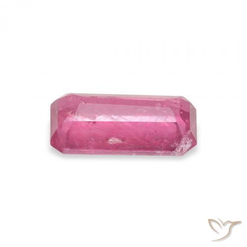 Rubí Medium Dark-Pink natural de 1.63 ct, Corte Octágono / Esmeralda, SI