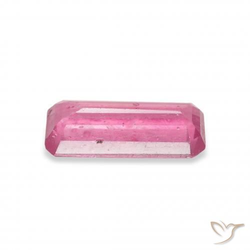 Rubí Medium Dark-Pink natural de 1.93 ct, Corte Octágono / Esmeralda, VS-SI