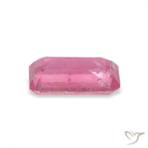 Rubí Rosado intenso natural de 1.55 ct, Corte Octágono / Esmeralda, VS-SI