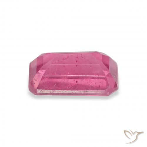 Rubí Medium Dark-Pink natural de 3.12 ct, Corte Octágono / Esmeralda, VS-SI