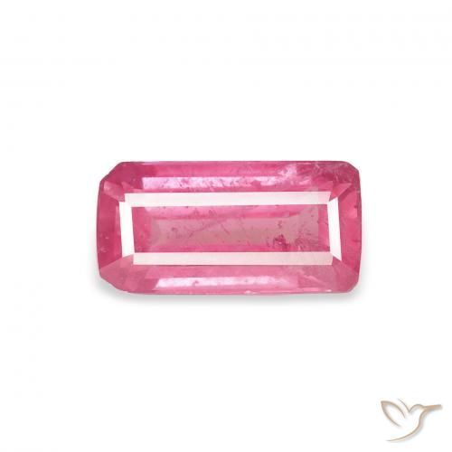 1.62ct Natural Rosado intenso Rubí, corte esmeralda, VS-SI
