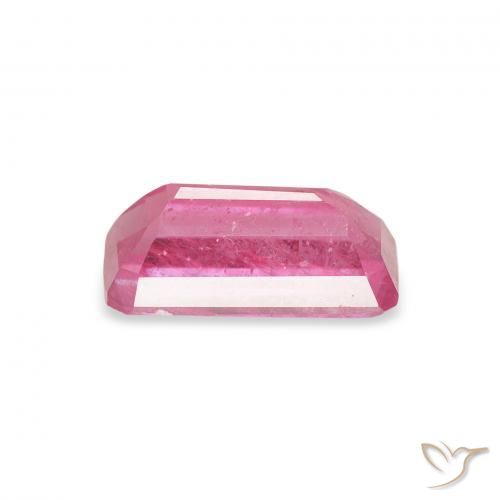 Rubí Rosado intenso natural de 1.62 ct, Corte Octágono / Esmeralda, VS-SI