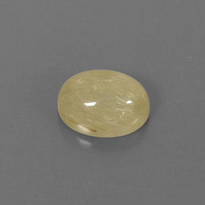 Cuarzo rutilado amarillo natural de 1,82 ct, transparente, transparente / translúcido