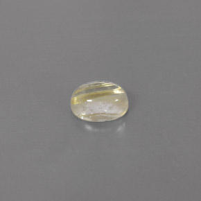 Cuarzo rutilado amarillo natural de 1,54 ct, transparente, transparente / translúcido