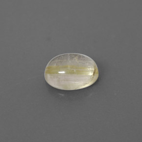 Cuarzo rutilado amarillo natural de 1,52 ct, transparente, transparente / translúcido