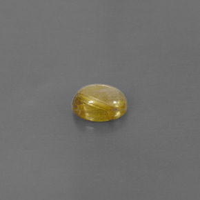 Cuarzo rutilado amarillo natural de 1,44 ct, transparente, transparente / translúcido