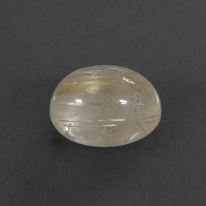 Cuarzo rutilado amarillo natural de 1,59 ct, transparente, transparente / translúcido