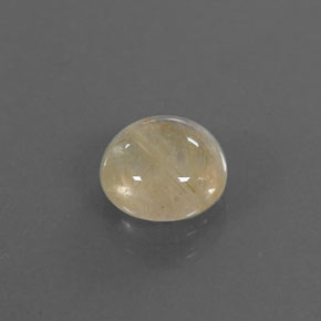 Cuarzo rutilado amarillo natural de 1,80 ct, transparente, transparente / translúcido
