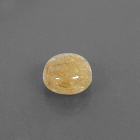 Cuarzo rutilado amarillo natural de 1,97 ct, transparente, transparente / translúcido