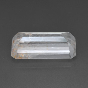 Topacio rutilado amarillo natural de 39,04 ct, transparente, transparente / translúcido