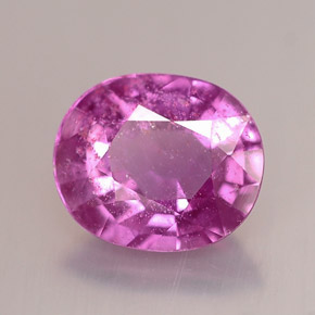 Zafiro rosa natural de 2,02 ct, corte óvalo, VS-SI