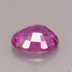 Zafiro rosa natural de 2,02 ct, corte óvalo, VS-SI