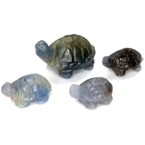Gemas de zafiro multicolor natural de  ct, forma elegante, opaco