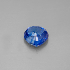 Zafiro azul natural de 1,14 ct, en forma de pera, VS