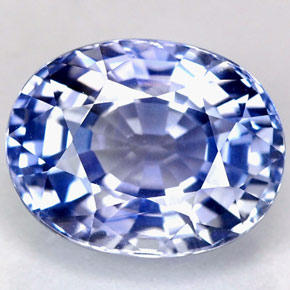 Zafiro azul natural de 4,76 ct, corte óvalo, IF