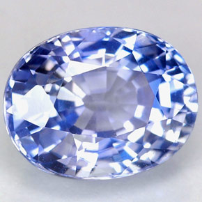 Zafiro azul natural de 4,76 ct, corte óvalo, IF